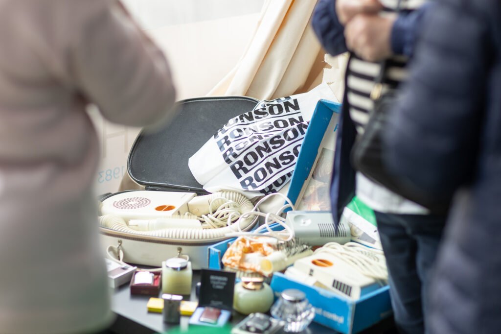 Some of the Ronson products that were brought along