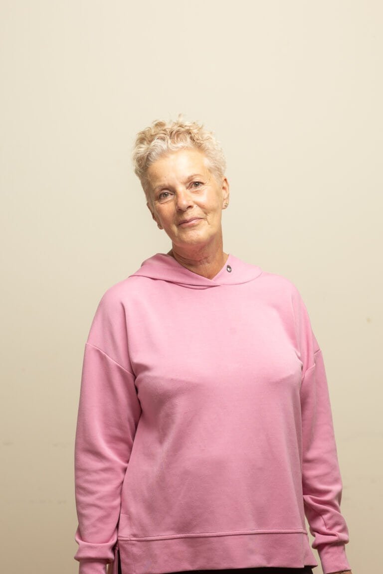 Colour portrait of Sue Tout